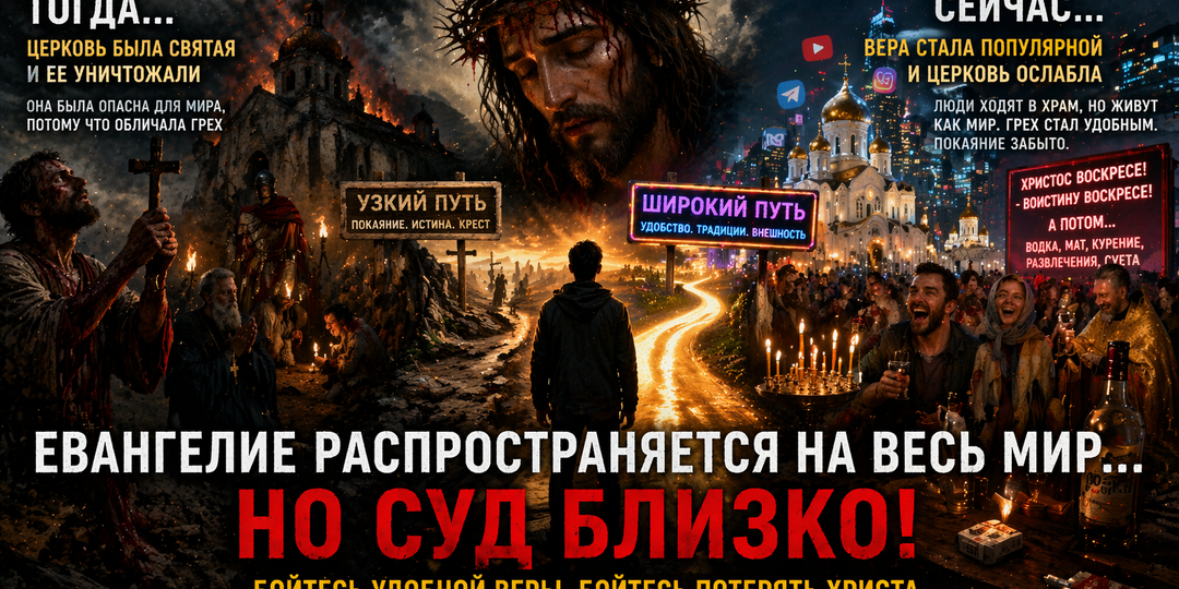 Вы кричите “Христос воскресе” — но не живёте этим