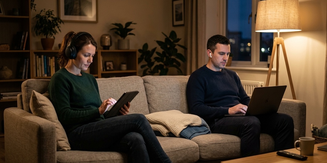 Вы не ругаетесь, всё спокойно, никаких скандалов. Это и есть проблема.