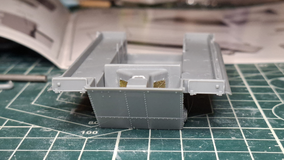 Результат выполнения первых шагов сборкм