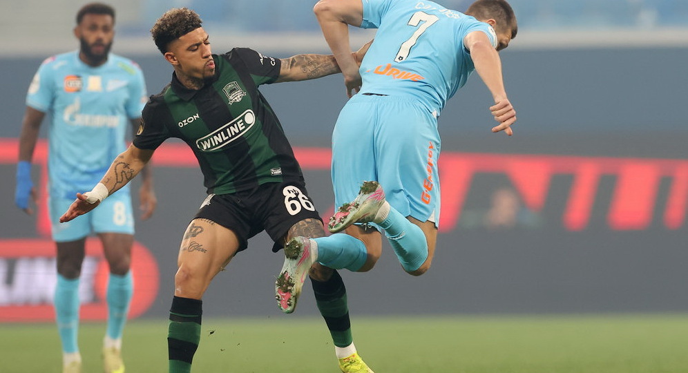 «Зенит» и «Краснодар» разошлись миром в драматичном дерби — 1:1