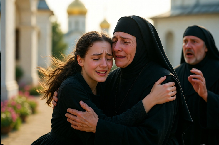 «Мама, я тебя нашла!» — дочь бросилась на шею монахине, а отец потерял дар речи