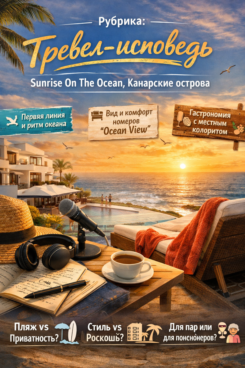 Отель Санрайз на Канарах.