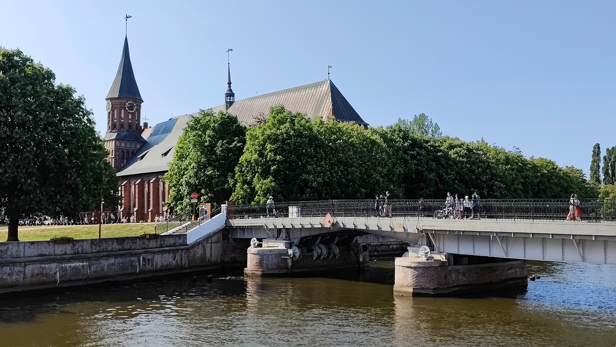 Исторический уголок Калининграда — остров Канта. Фото Вика Климович с сайта commons.wikimedia.org