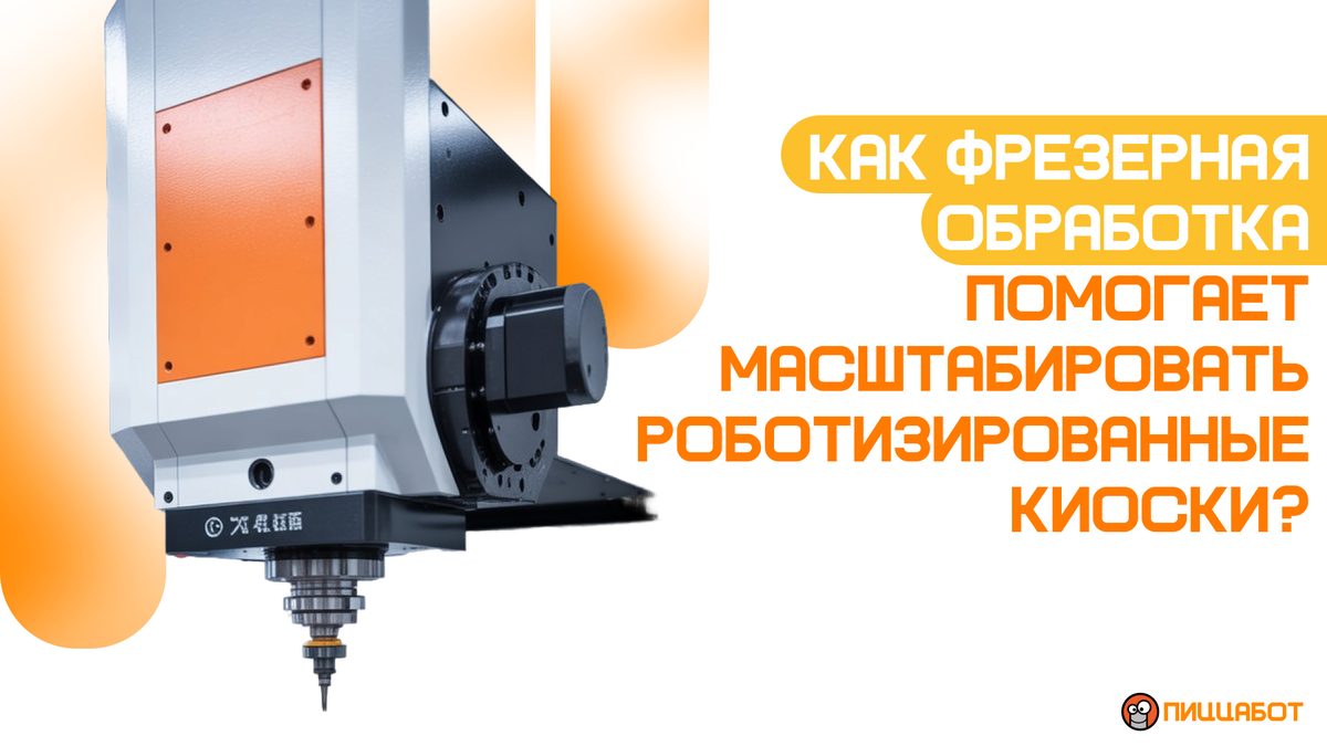 Как фрезерная обработка помогает ПиццаБот при масштабировании
