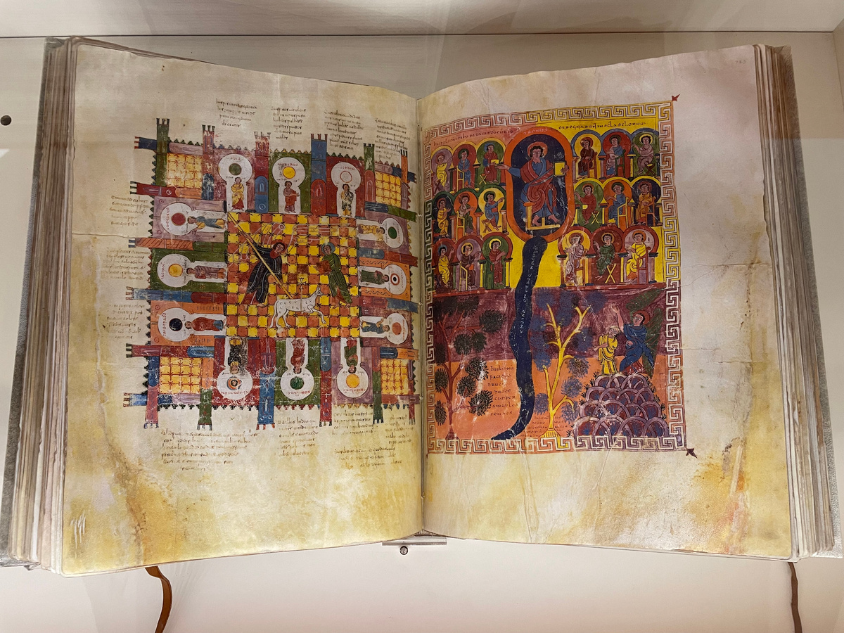 И еще одна красивая иллюстрация родом из средневековья