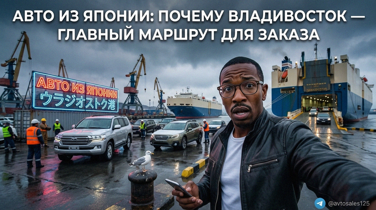    Владивосток — основной логистический узел для импорта праворульных автомобилей из Японии. Авто Сейлс