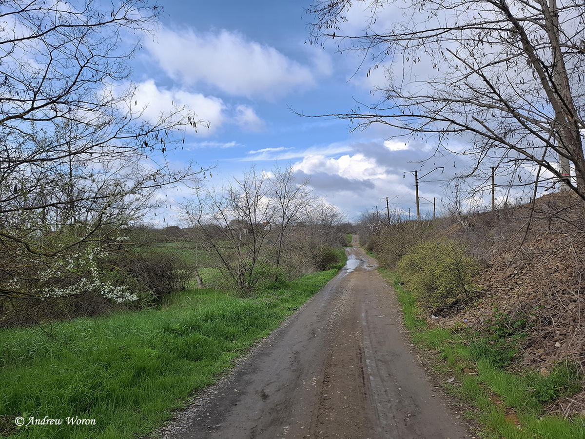 Дорога от полустанка