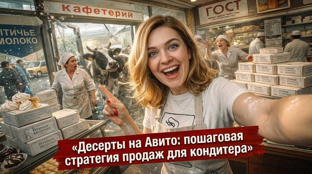    Руководство по продажам десертов на Авито admin