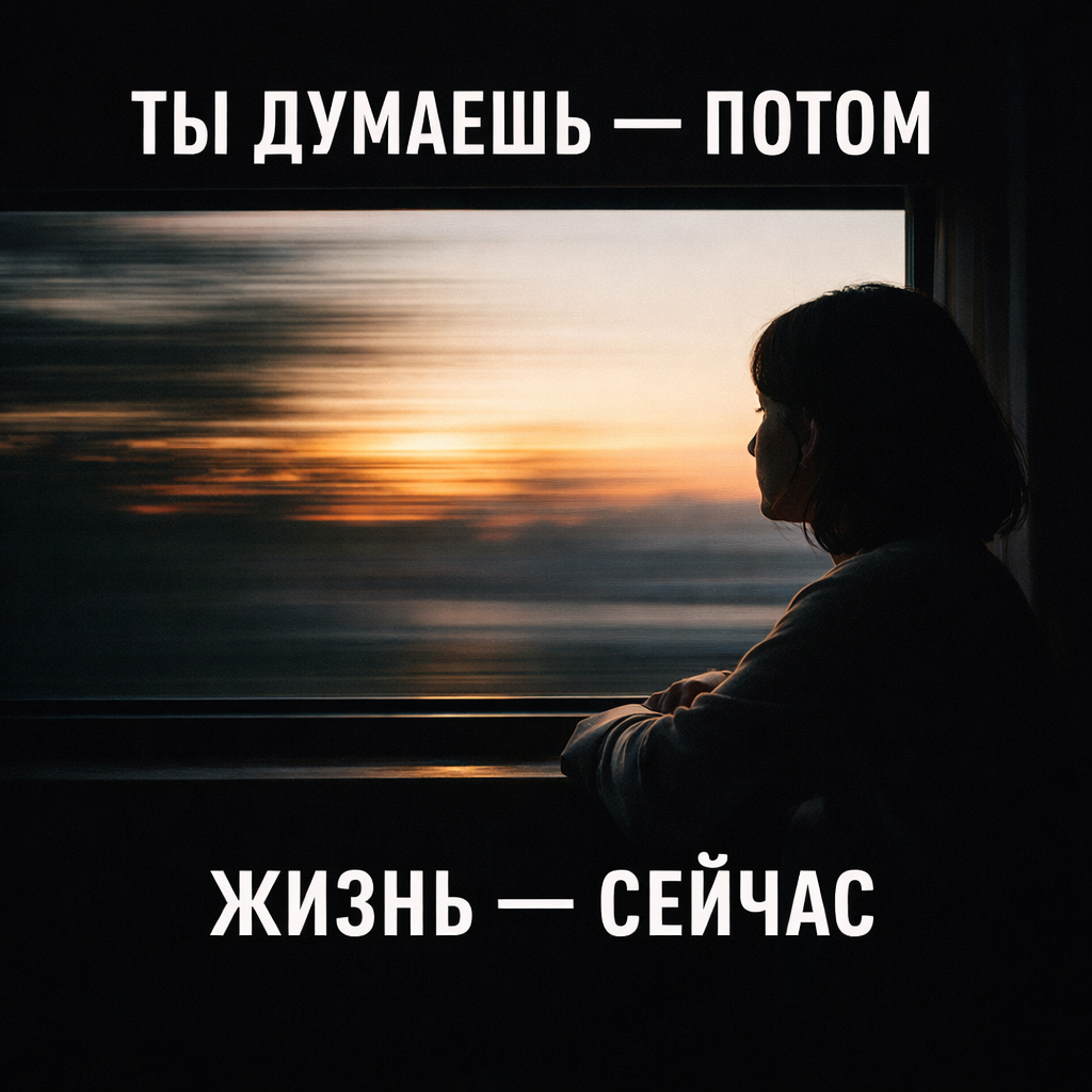 И ты теряешь не время.