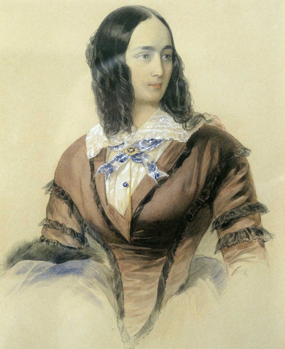 В.И. Гау. Портрет Натальи Николаевны Пушкиной. 1842 год. А. Варфоломеев/РИА Новости