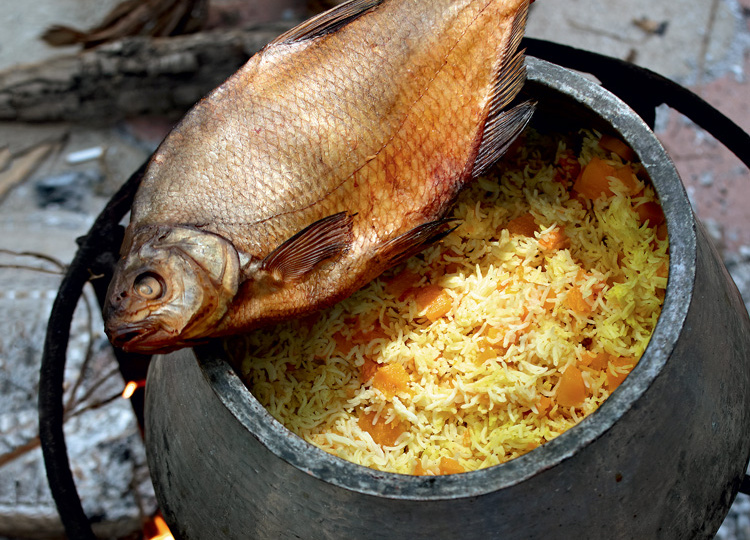 Вкус – симфонический: плов с тыквой и кутумом