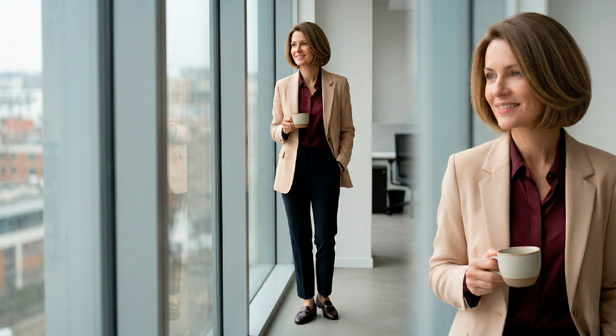 Когда офис - не повод быть серой мышкой.