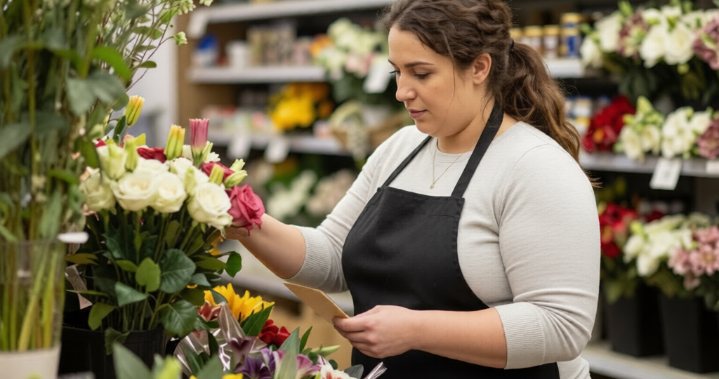 Цветы для большой женщины