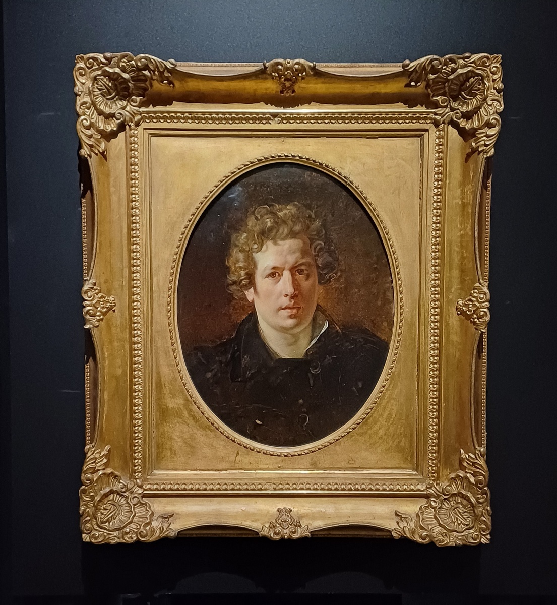 Карл Брюллов, автопортрет, 1833 (фото автора)