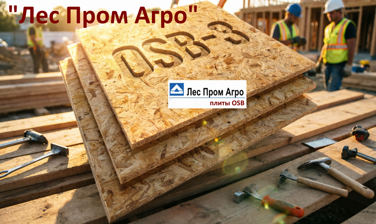 Профессионалы выбирают плиты ОСБ от «Лес Пром Агро»