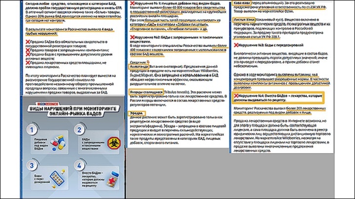    Скриншот постов из ТГ-канала Роскачества