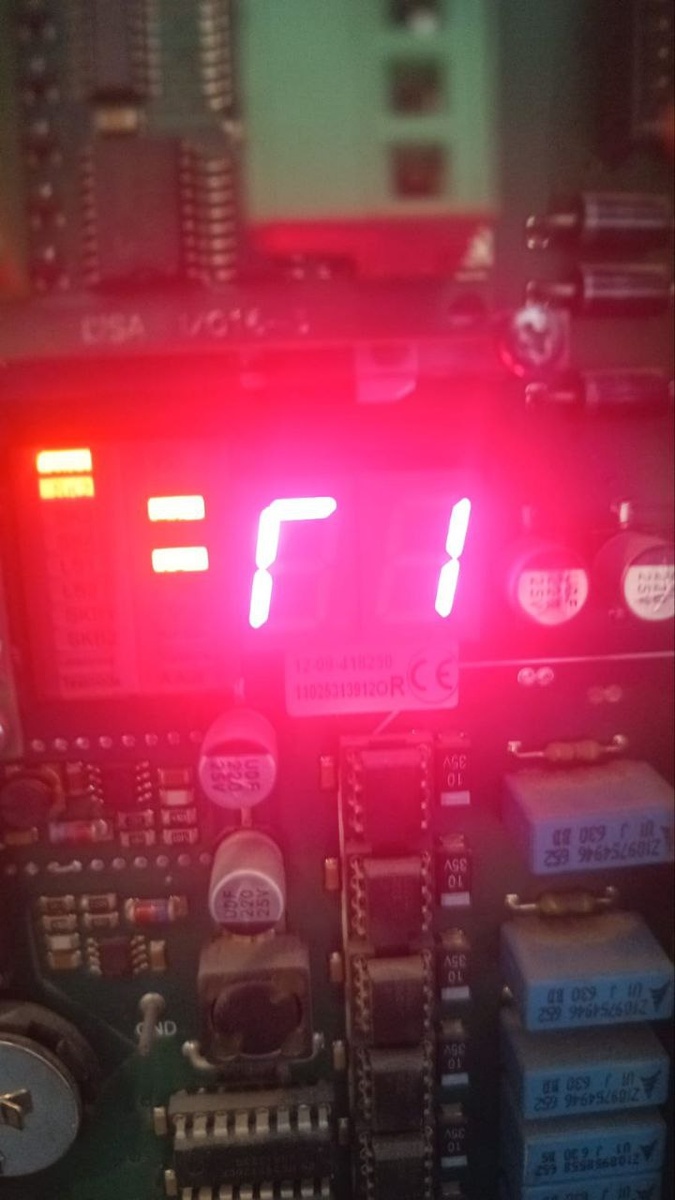 Индикация на восьмисегментном индикаторе