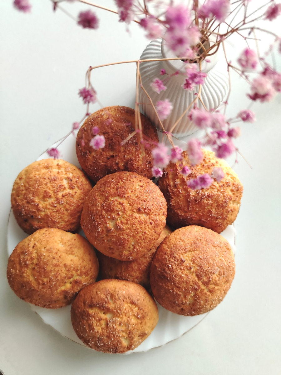 Фото автора. Булочки придутся по вкусу всем любителям творожной выпечки.