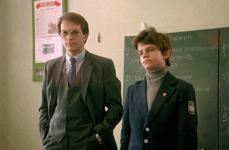    Кадр из фильма «Плюмбум, или опасная игра», одной из ранних работ актёра.