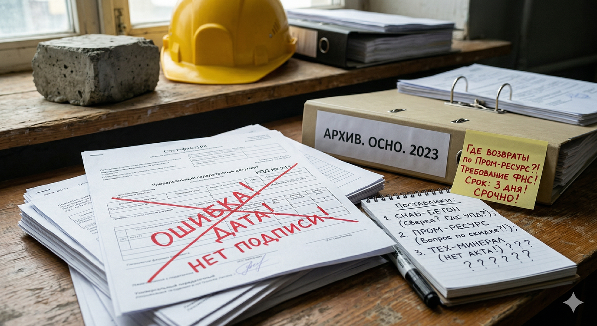 Ошибки аутсорсинга бухгалтерии на ОСНО: как восстановить первичные документы и избежать штрафов по НДС. Аудит учета от Business-Delo.