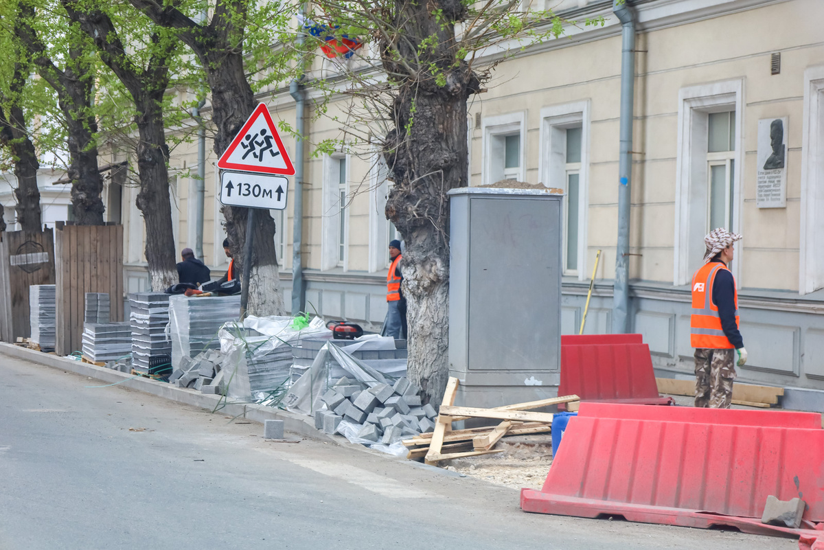 На Русской снова начинаются дорожные работы.  Фото: Фото: ФедералПресс / Елена Майорова