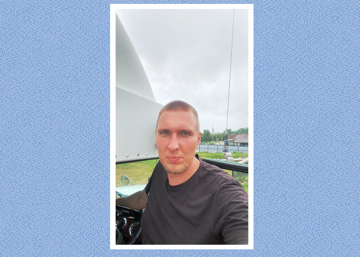 Дмитрий Дударь работает дальнобойщиком уже 10 лет
