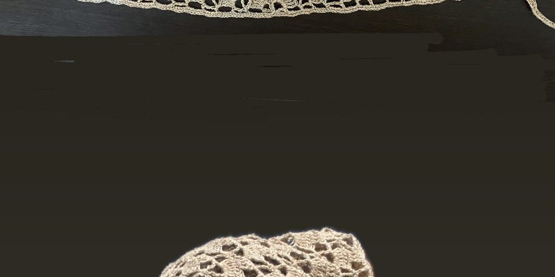 Косынка крючком