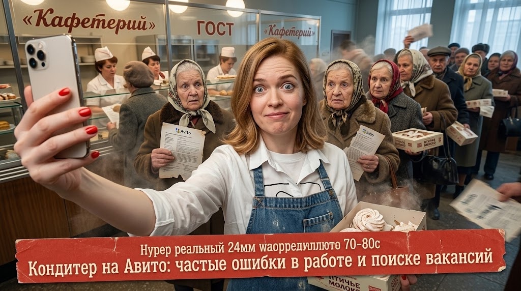    Типичные ошибки кондитеров при поиске работы на Авито admin