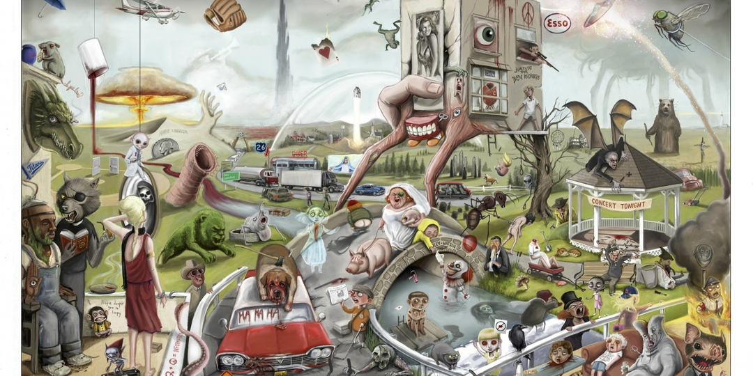 Стивен Кинг не справился с этой загадкой: 171 отсылка на книги «Короля ужасов» в одной картинке