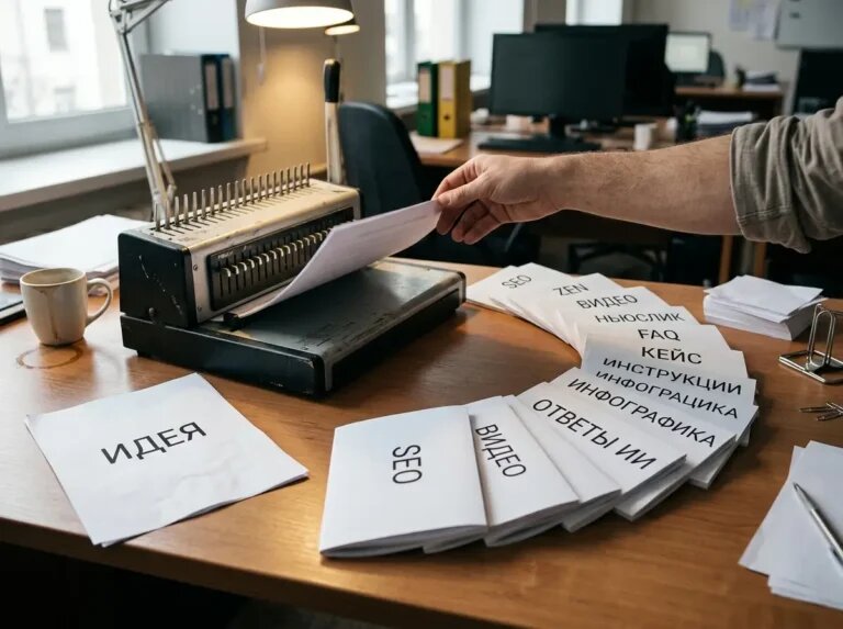    Из ядра идеи рождается линейка выпусков — готовые форматы под Дзен и сопутствующие каналы. "Kontenium"