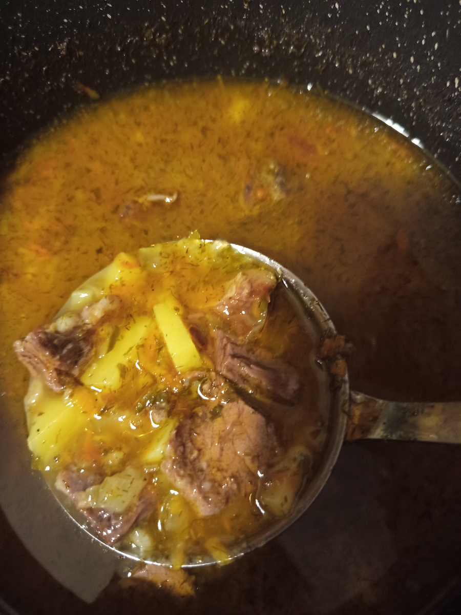 Рассольник.