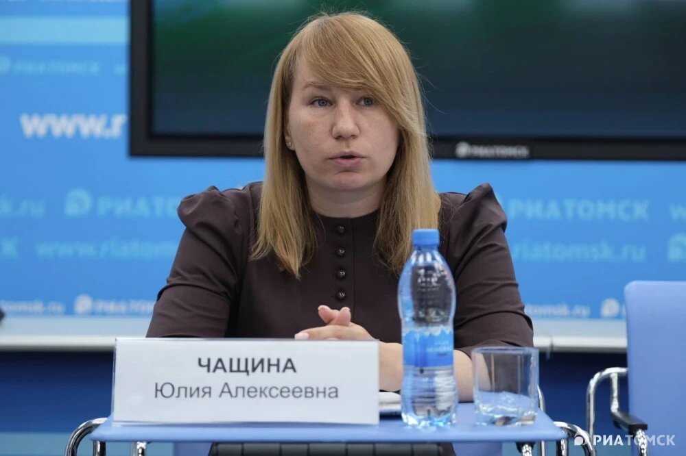    Начальник управления нового набора ТУСУРа Юлия Чащина, © РИА Томск. Никита Гольцов