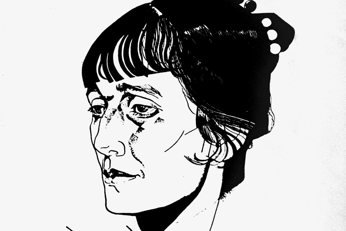    Ю. Анненков. Портрет Анны Ахматовой. 1921 год. / Михаил Филимонов/РИА Новости