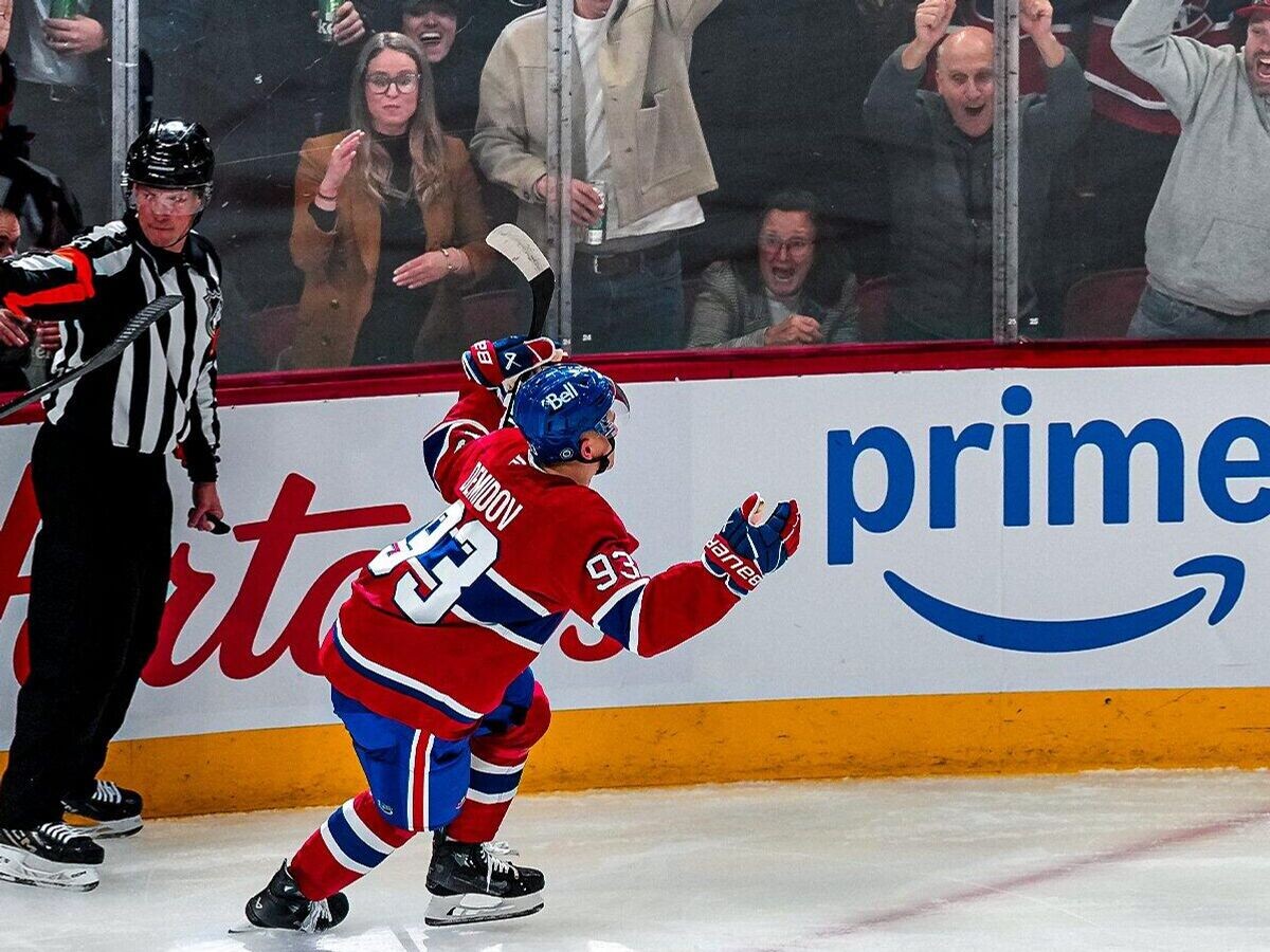    Хоккеист "Монреаль Канадиенс" Иван Демидов | © Фото : x.com/nhl