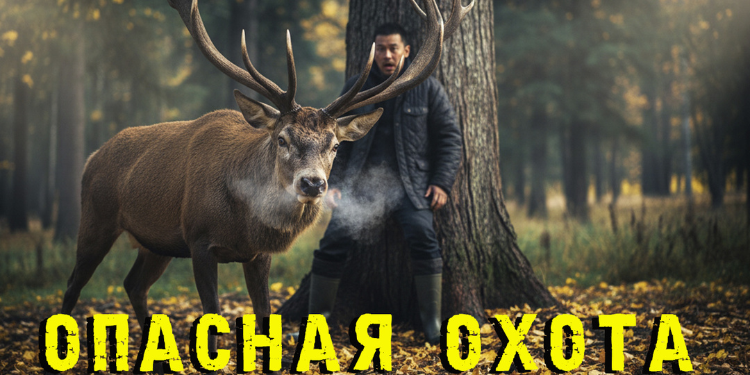Я стоял как прикованный: три минуты наедине с обезумевшим изюбром.. Таежная история..