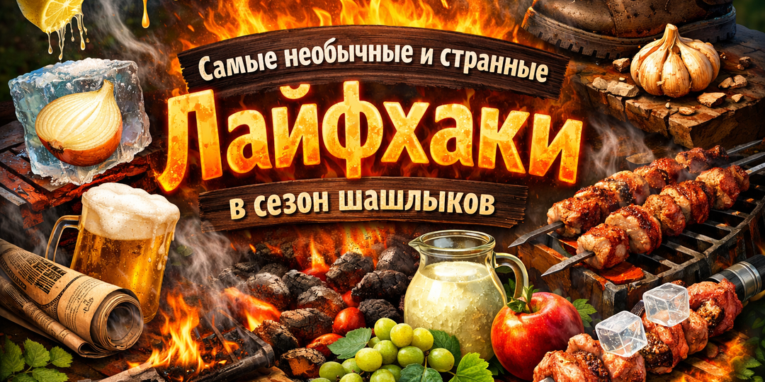 🥩 Самые необычные и странные лайфхаки в сезон шашлыков 😱