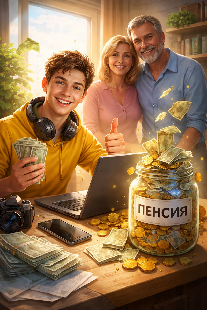 Ваш ребёнок уже может платить вам пенсию: 5 способов