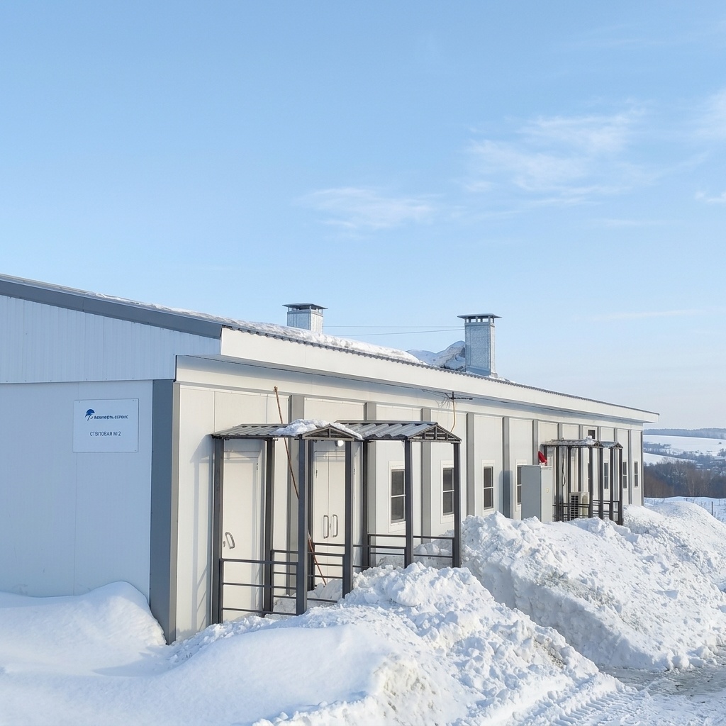 Быстровозводимая модульная столовая на 200 мест 