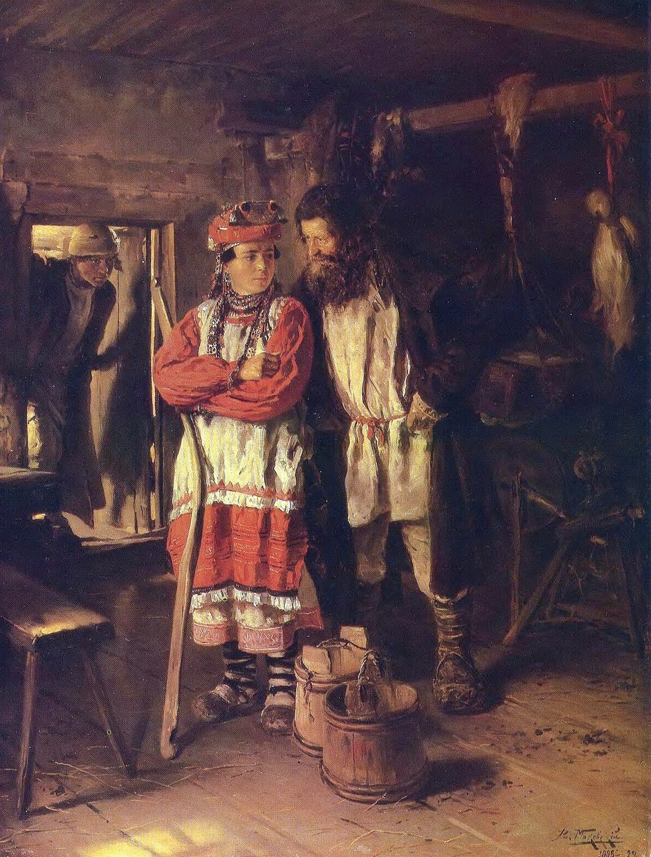 Владимир Маковский «Свекор», 1888 год