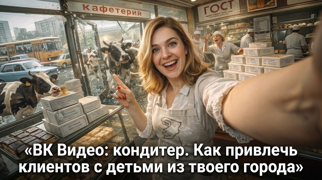    Как кондитеру найти клиентов с детьми через ВК Видео admin