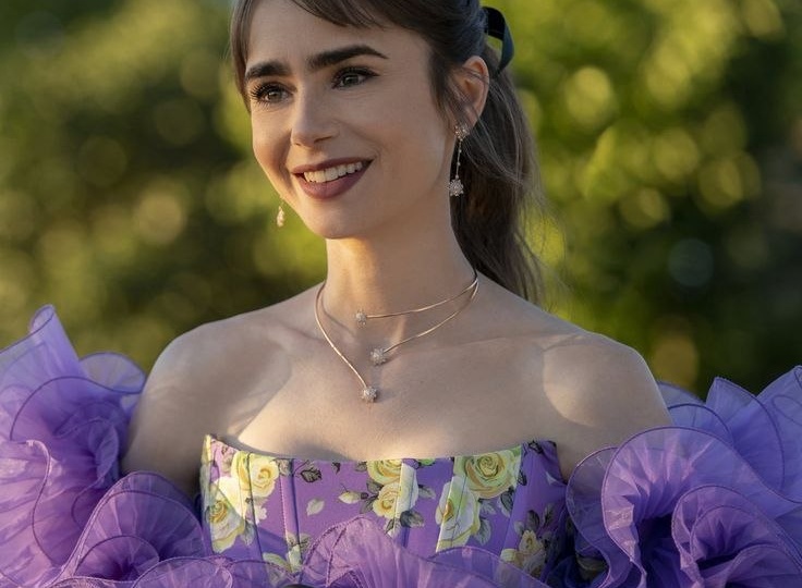 Лили Коллинз - и ее роль в фильме «Эмили в Париже»