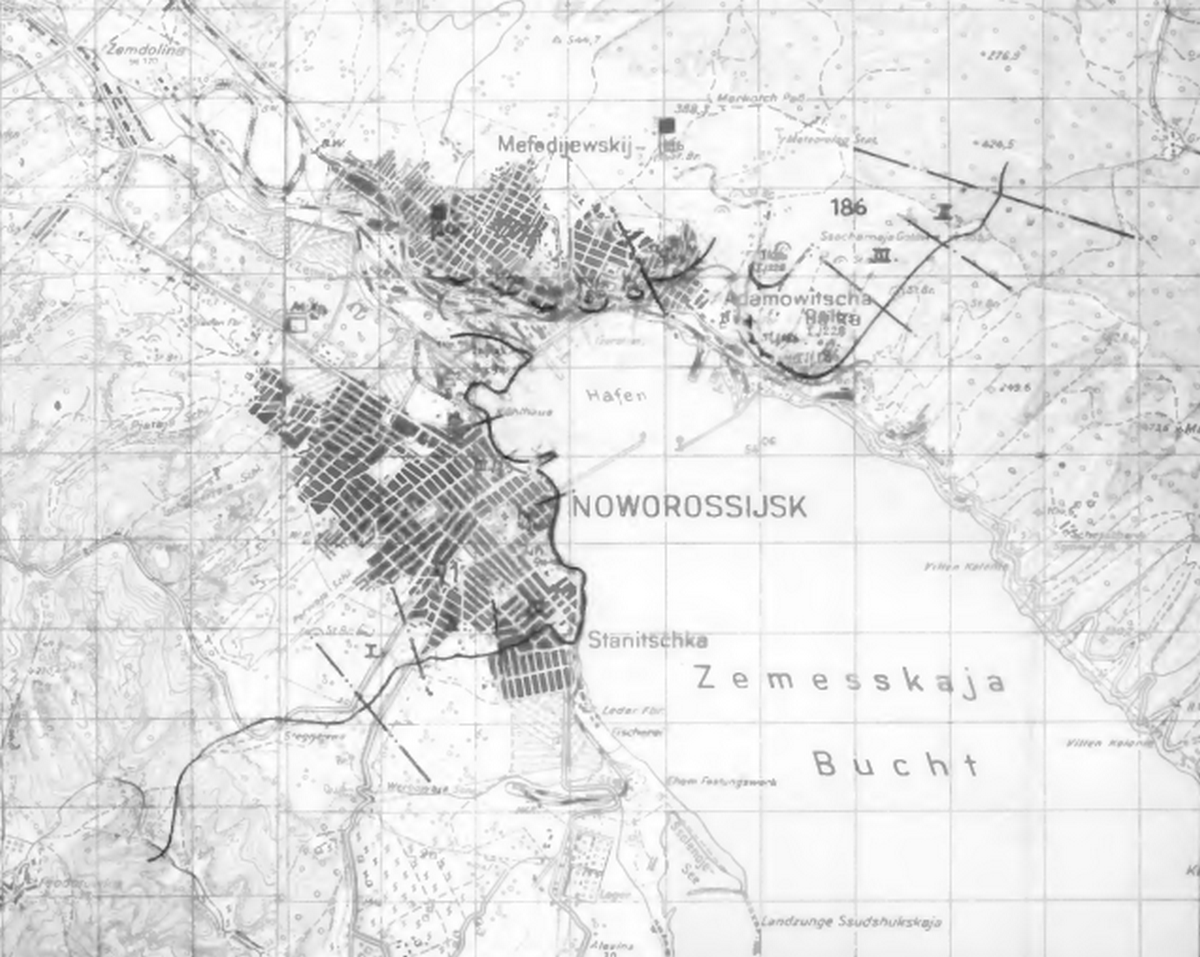 Положение V Армейского корпуса на 13 сентября