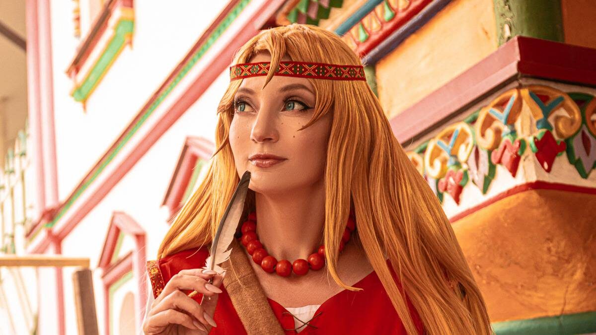    Косплеер Екатерина Калинина в образе Аленушки из мультфильма «Три Богатыря» / Фото: Личный архив