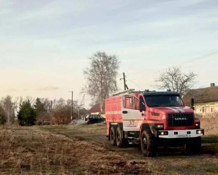     В Курской области потушили пал сухой травы на площади в 100 «квадратов»