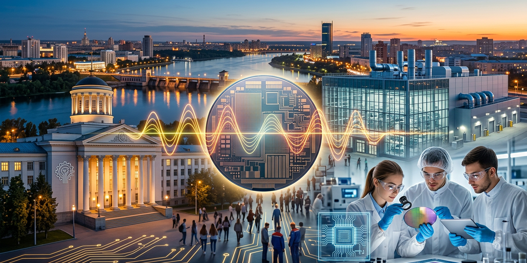 Екатеринбург готовится стать столицей аналоговой микроэлектроники России: фабрика, университет и кадровый конвейер на одной площадке