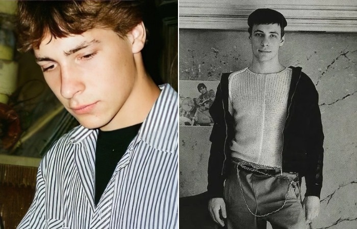    Молодой Евгений Цыганов на заре карьеры.