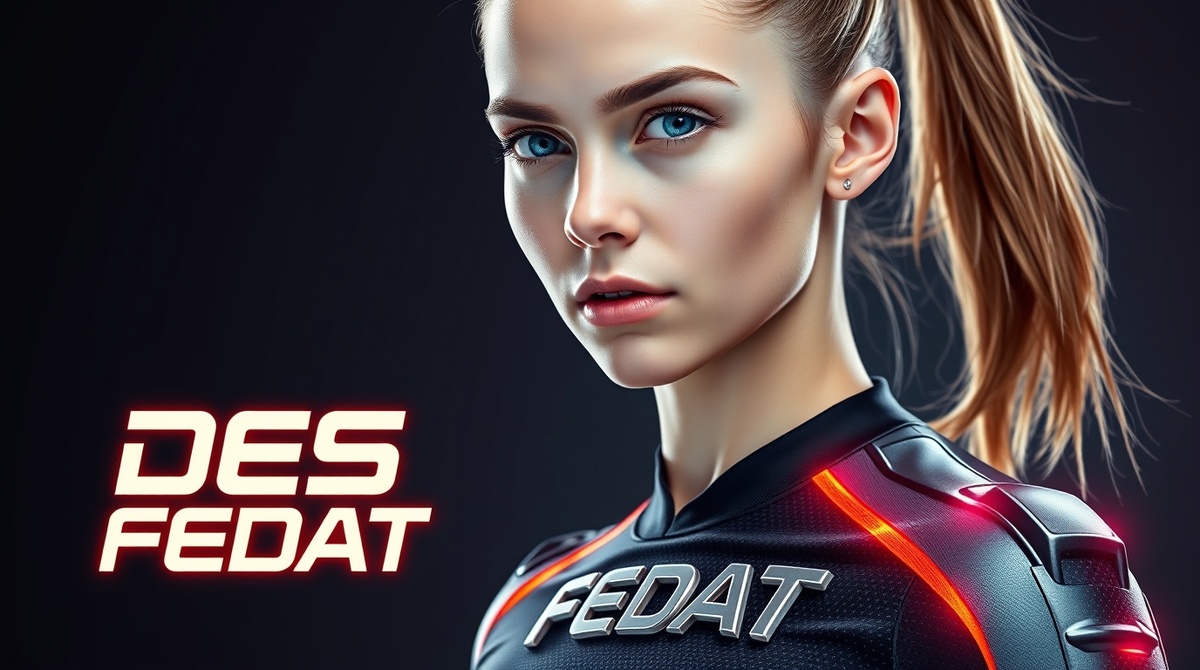 🤖 Иллюстрация улучшена нейросетью | ЦЭС ФЕДАТ | Спортсменка нового поколения