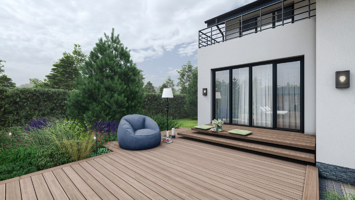 Визуализация к проекту мастерской художественных садов Imaginary garden