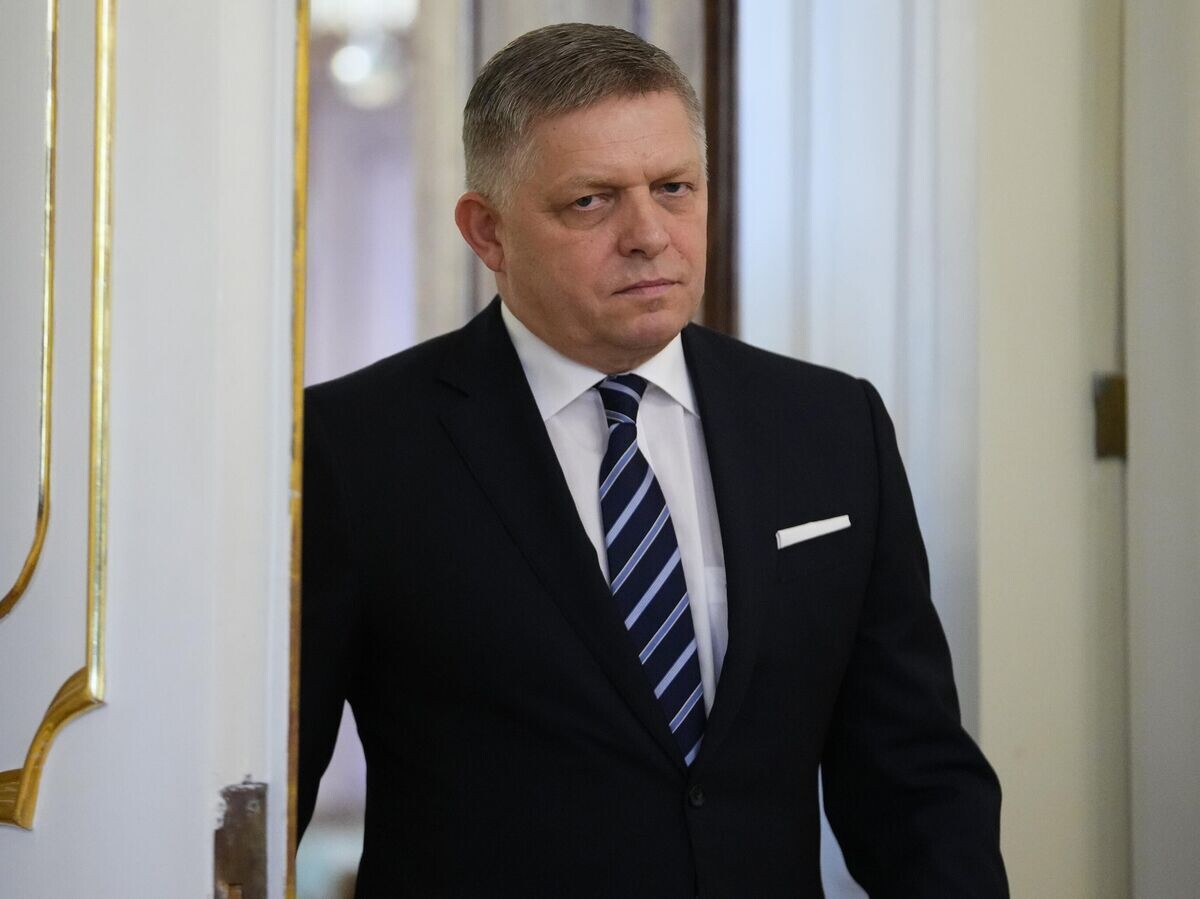    Премьер-министр Словакии Роберт Фицо | © AP Photo / Petr David Josek