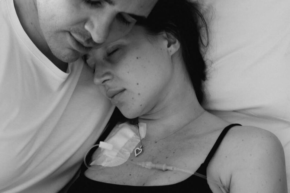    Валерия Чекалина в больнице. Источник: Георгий Камаев / @im__lu_*